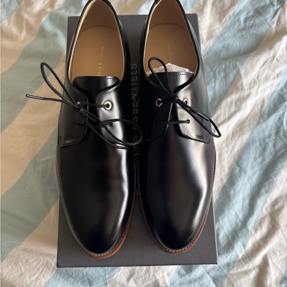 NIB WANT Les Essentials Unisex Pena Lace-Up Derby - Picture 4 of 6